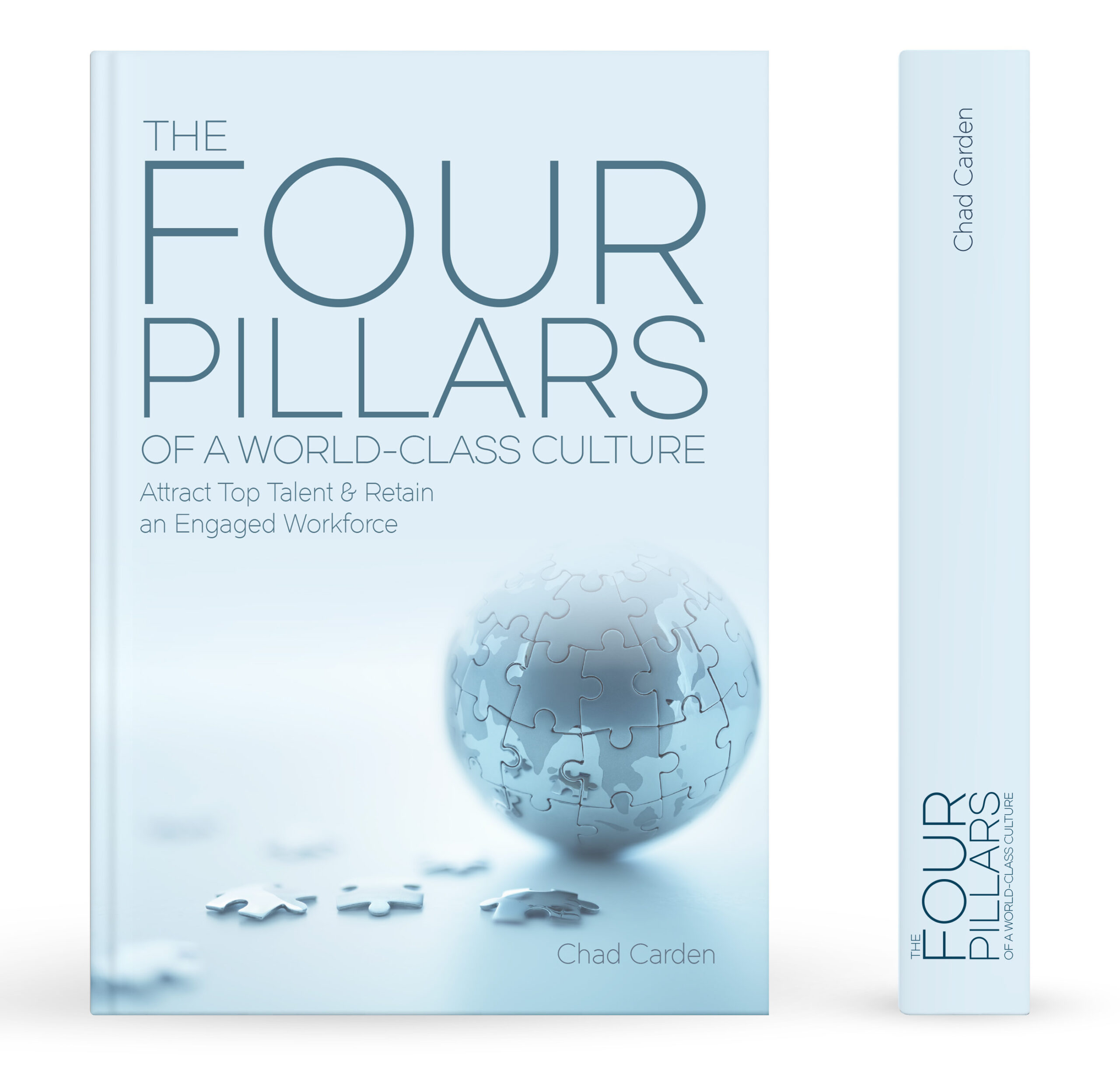 The Four Pillars of a World-Class Culture eBook cover and side panel
